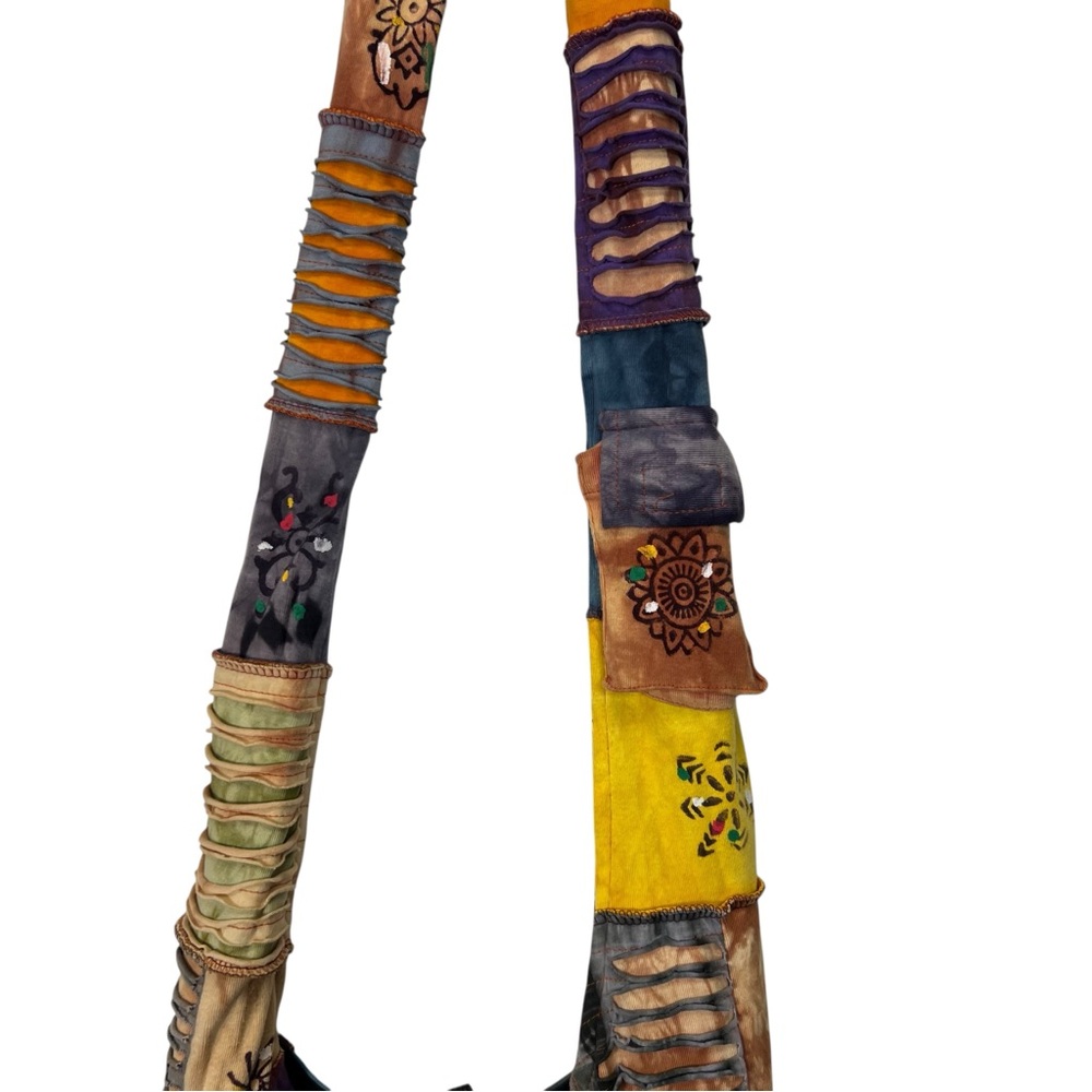 Rising international Patchwork Shoulder Bag Hippi… - image 3